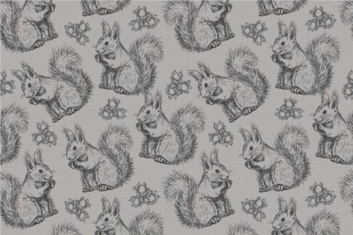 Wellness-Fleece - Eichhörnchen