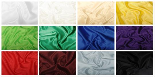 Satin - permanent schwer entflammbar B1