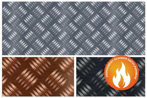 Trevira-CS - Riffelblech