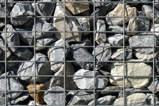 Fotorealistische Wand aus Steinen