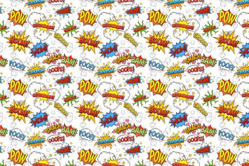Dekostoff- Comic Kaboom