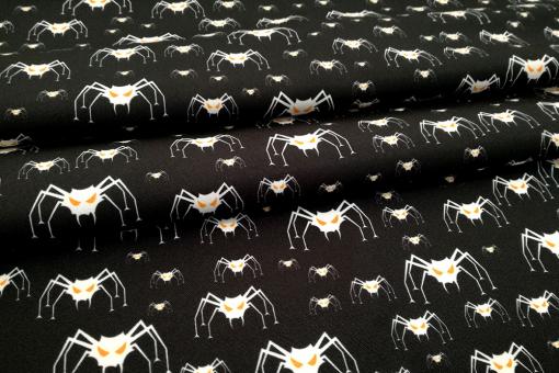 Universalstoff - Halloween-Spinnen