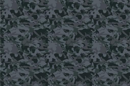 Sibirischer Nacht-Tarn - Türvorhang-Stoff - Dark Grey - 2,0 Meter