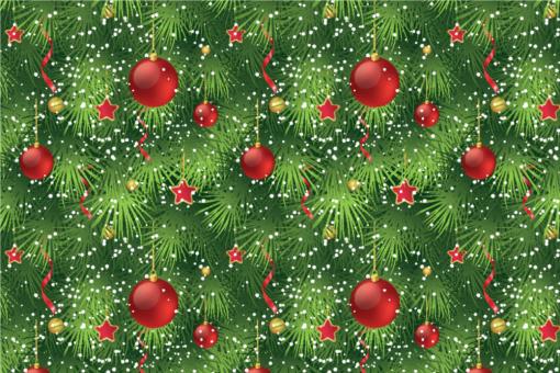 Weihnachtsschmuck - Satin