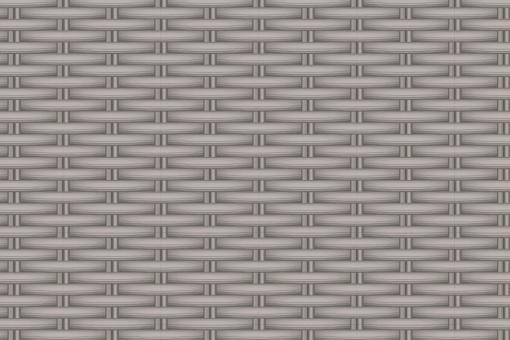 Akustikstoff perm. schwer entfl. - Rattan-Optik