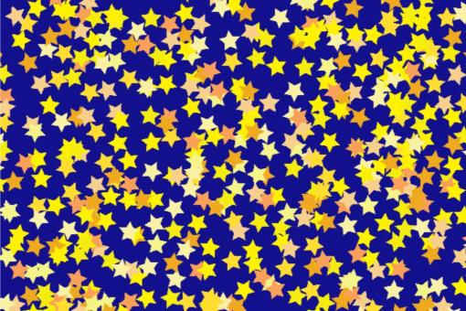 Wärme-Fleece - Sternenkonfetti