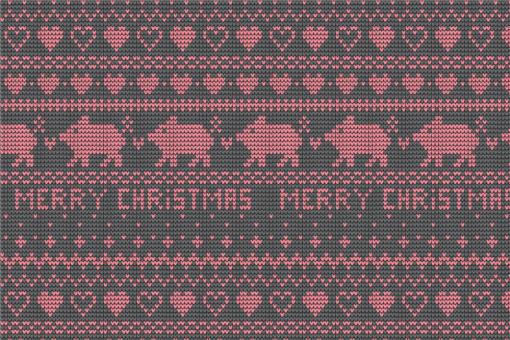 Wellness-Fleece - Collection Norway - Piggy Christmas