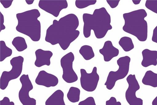 Wärmevorhangstoff - Lila Kuh