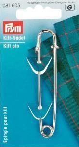 Kiltnadel Silber 76 mm