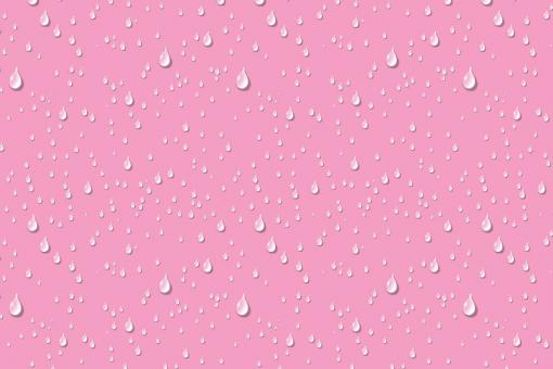 Frottee-Fleece - Wasserperlen