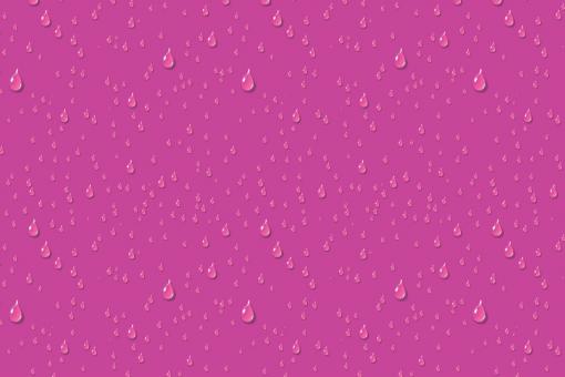 Frottee-Fleece - Wasserperlen