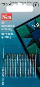 20 Nähnadeln halblang No. 9