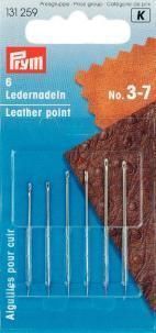 Leder Nadeln sortiert