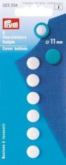 6 überziehbare Knöpfe 11mm