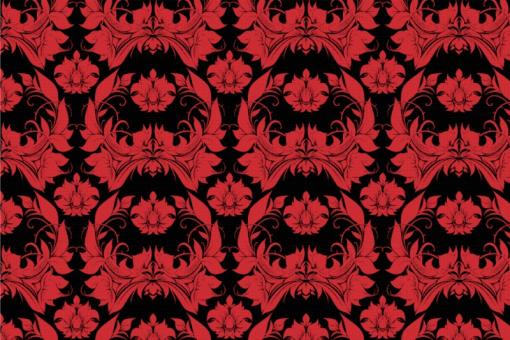 Pannesamt - Barock - Ornament