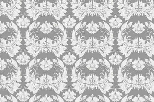 Pannesamt - Barock - Ornament