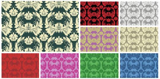 Pannesamt - Barock - Ornament