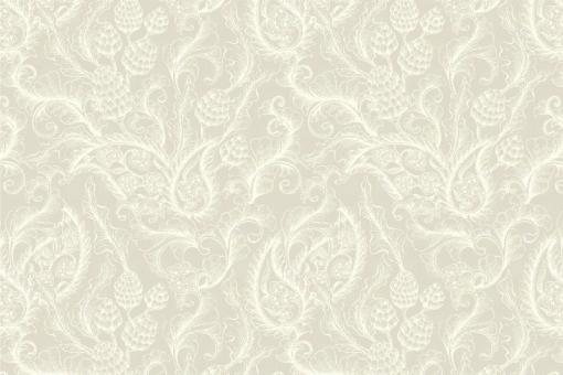 Pannesamt - Barock - Florales-Motiv