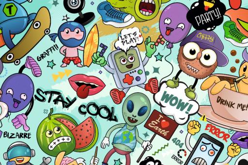 Nano-Softshell - Graffiti