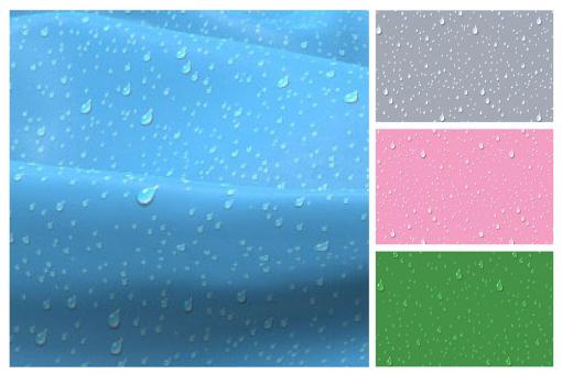 Dekostoff - Wassertropfen