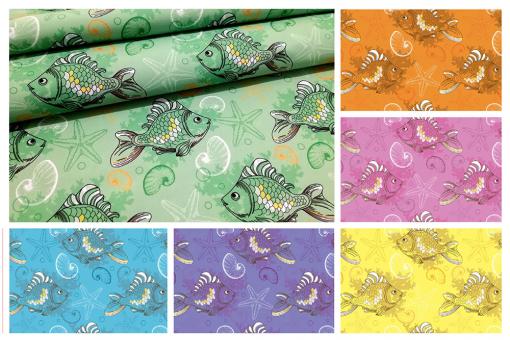 Dekostoff - Meeresbewohner