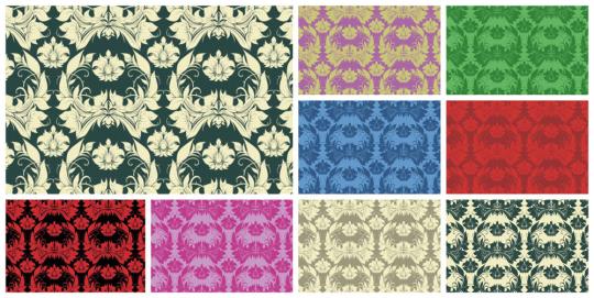 Dekostoff - Barock - Ornament