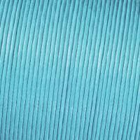 Baumwollkordel gewachst -  - ø 1 mm / 6 m -  - hellblau