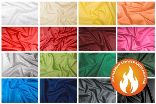 Dekorations-Taft - permanent B1 - 300 cm breit