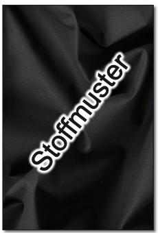 Stoffmuster: Edelbaumwolle mercerisiert - Schwarz