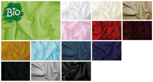 Mundschutzstoff light - mercerisiert - BIO