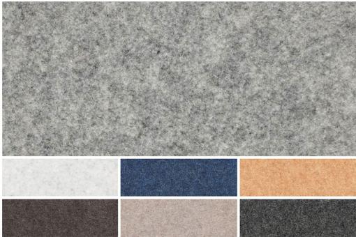 Filz Melange - 100 cm breit - 1,3 mm stark