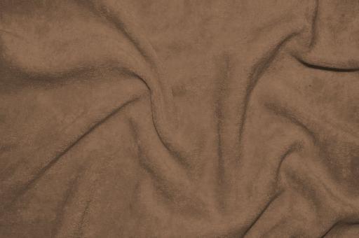 Frottee Stretch - Braun - 1,0 Meter