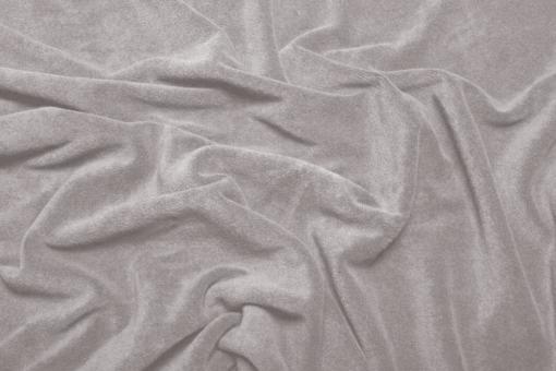 Frottee Stretch - Hellgrau - 1,0 Meter