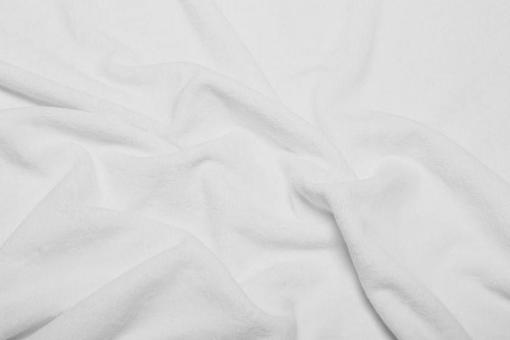 Frottee Stretch - Weiß - 2,0 Meter