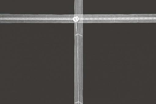 Raffrolloschnur - Weiß