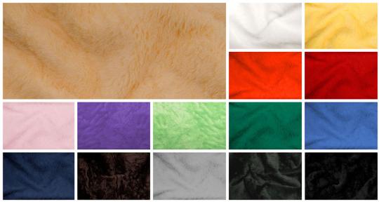 Flausch-Fell einfarbig