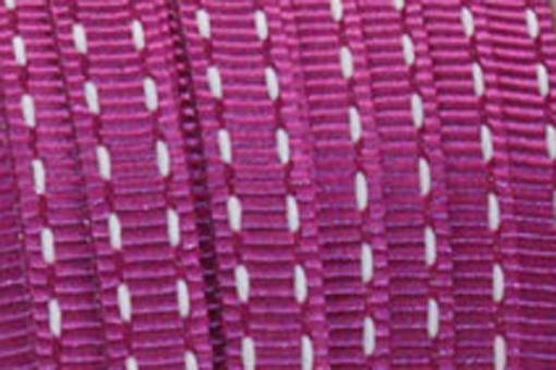 Dekorationsband - Flechtmuster - 7 mm - 20 m-Rolle