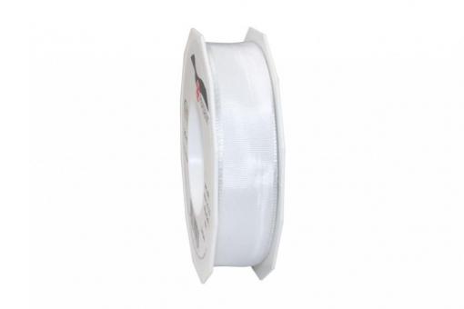 Seidenband mit Drahtkante 25 mm - 25 m Rolle