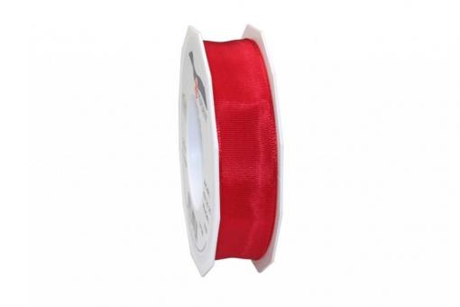 Seidenband mit Drahtkante 25 mm - 25 m Rolle