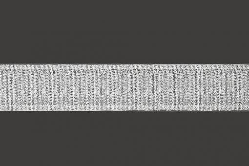 Hakenband zum Nähen - 20 mm - Weiß