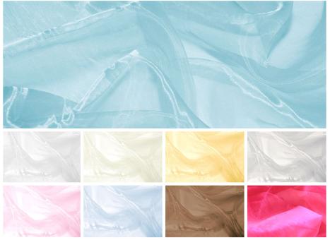 Glanz-Organza - Uni