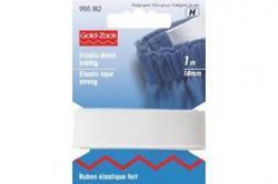 Elastic-Band 1 m - 18mm weiss