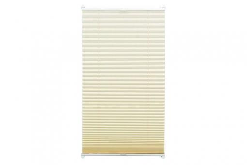 EASYFIX Thermo-Plissee - 2 Bedienschienen - 70 x 130 cm - Elfenbein
