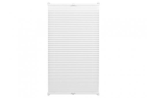EASYFIX Plissee - 2 Bedienschienen - 40 x 130 cm - Weiß