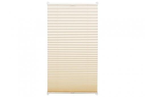 EASYFIX Plissee - 2 Bedienschienen - 100 x 130 cm - Creme