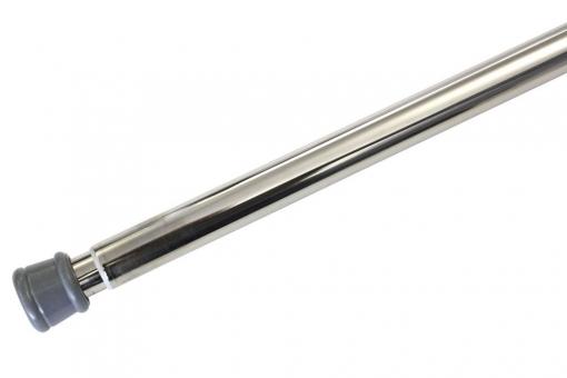 GARDINIA Metall-Spannstange - Ø 23/26 mm - 80-130 cm - Nickel-Optik