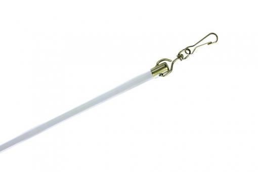 GARDINIA Plexiglas-Schleuderstab - 100 cm - Transparent - 2er-Set