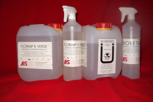 Bioretard - Flammenschutz-Mittel - B1 schwer entflammbar - 5-l-Kanister