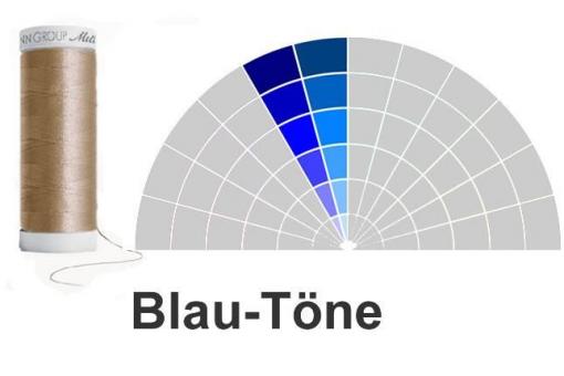 Nähgarn Amann Seralon - 200m Rolle - Blautöne