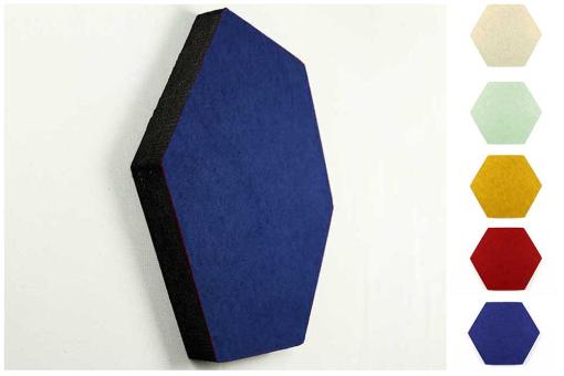 Akustikpaneel Blue Fiber - Hexagon 40